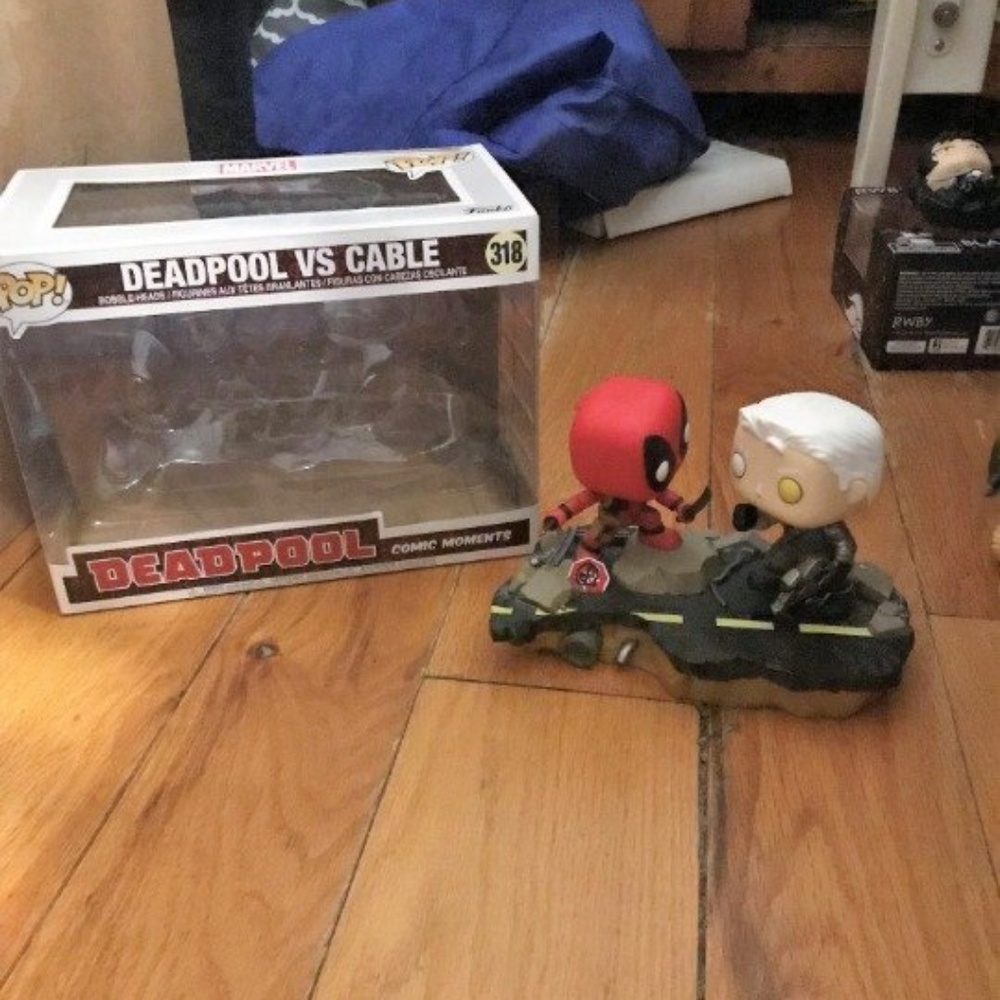 Deadpool V Cable Comic Moments Funko Pop